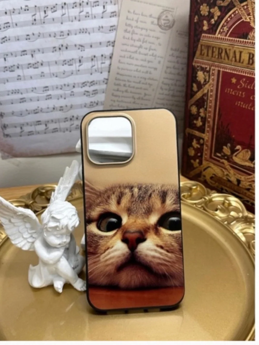 3 items.iphone14 /14plus/14pro/14promax cute cat Case